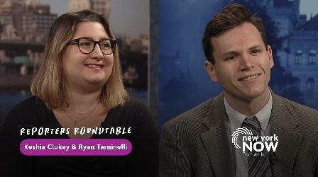 Video thumbnail: New York NOW Reporters Roundtable: Keshia and Ryan Tarinelli