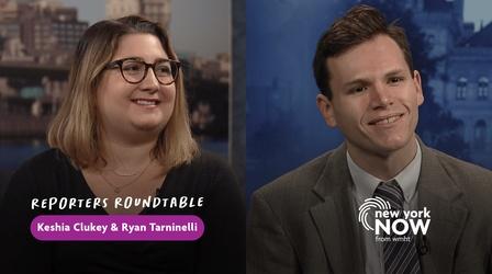 Video thumbnail: New York NOW Reporters Roundtable: Keshia and Ryan Tarinelli