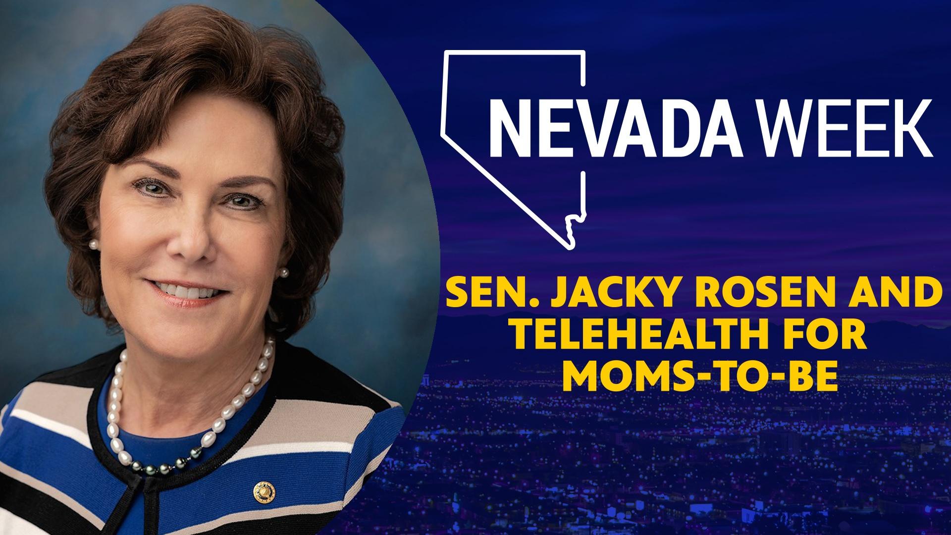 Sen. Jacky Rosen and telehealth for moms-to-be