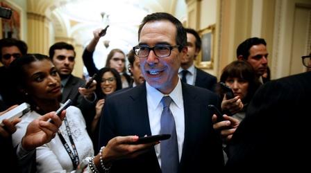 Video thumbnail: PBS NewsHour News Wrap: Mnuchin says tax reform plan won’t raise deficit