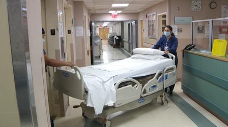 Video thumbnail: NJ Spotlight News COVID-19 hospitalizations decreasing, deaths to stay high