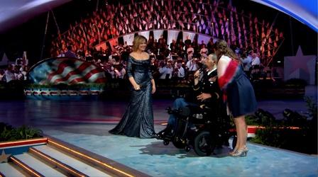 Video thumbnail: National Memorial Day Concert Renée Fleming and CPT Luis Avila Perform "God Bless America"