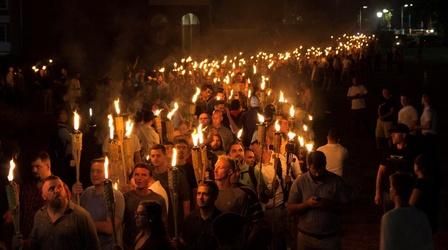 Video thumbnail: PBS NewsHour Trial of Charlottesville rally organizers set to begin