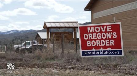 Video thumbnail: PBS NewsHour Oregon highlights political rift between rural, urban areas