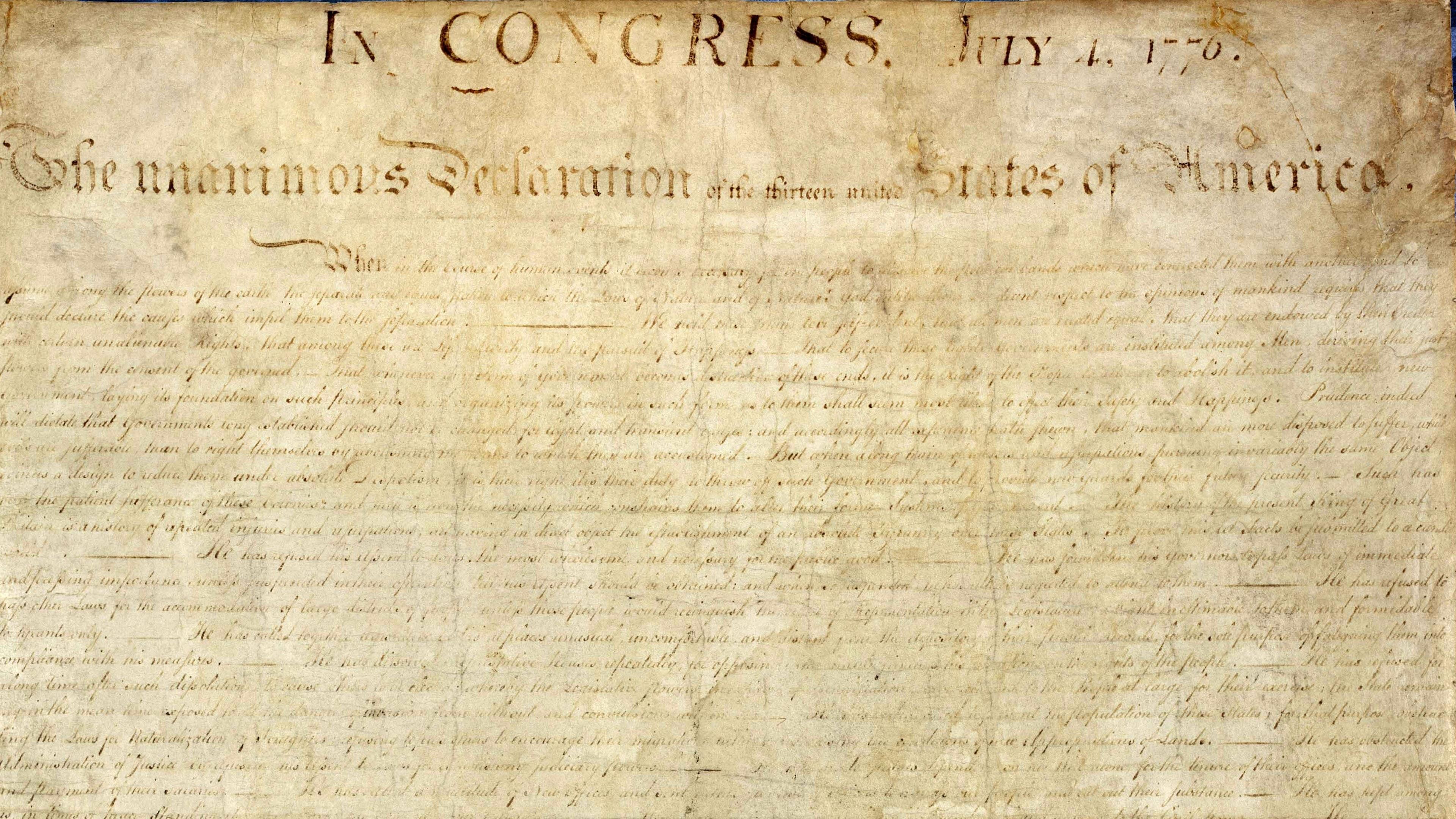 Declaration of Independence