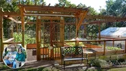 Enclosed Raised Bed Garden Design