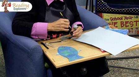 Video thumbnail: Reading Explorers TK-374: Marc Chagall - Fish on a Vintage Poster