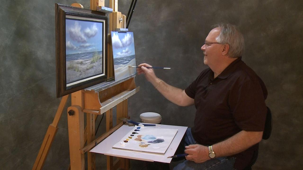 Painting with Wilson Bickford