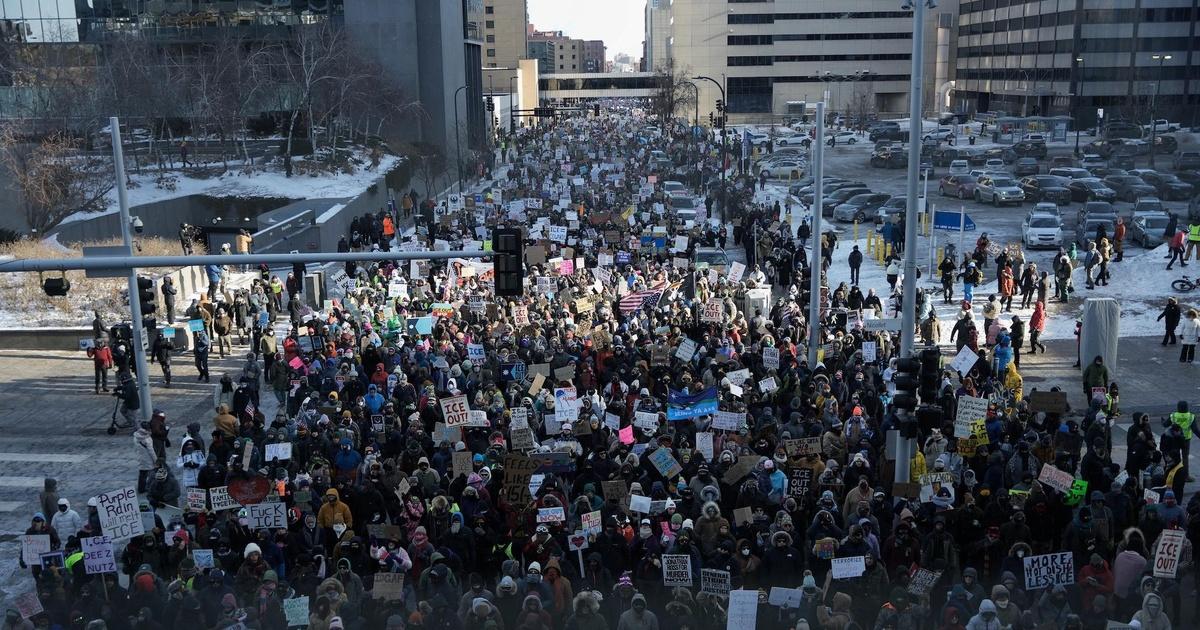 PBS News Hour | Thousands brave frigid cold in Twin Cities 'ICE Out ...