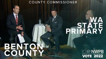 Video thumbnail: NWPB Vote 2022 Benton County Commissioner (Primary)