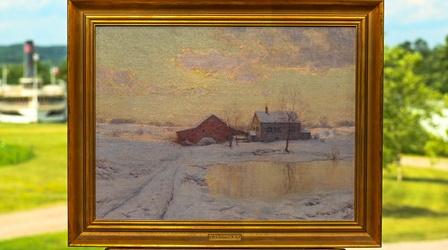 Video thumbnail: Antiques Roadshow Appraisal: Walter Launt Palmer Landscape Oil, ca. 1910