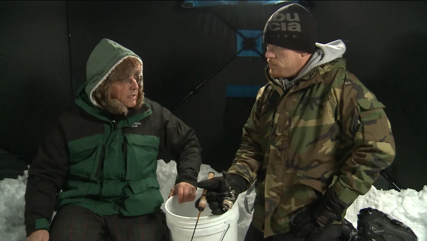 Van Hoesen and Walts:  Ice Fishing in January