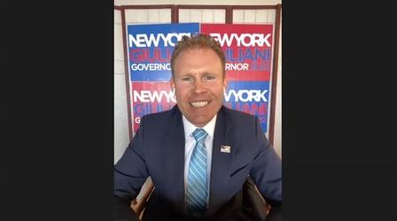 Video thumbnail: MetroFocus RUDY GIULIANI'S SON ANDREW ANNOUNCES RUN FOR GOVERNOR