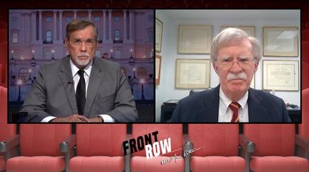 Video thumbnail: Front Row w/ Marc Rotterman Front Row: A Conversation w/ John Bolton
