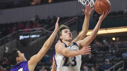 Video thumbnail: High School Activities 2021 Boys A Basketball | Dakota Valley vs. Winner