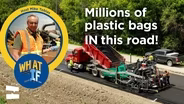 A Nebraska city built a road using 2 million plastic bags