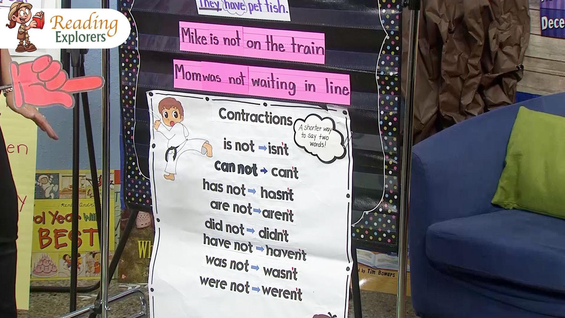 Reading Explorers | 1-334: Irregular Verbs & Contractions | Season 3 |  Episode 182 | PBS