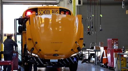 Video thumbnail: Student Spotlight Meet the team that keeps CCSD buses ready for the road