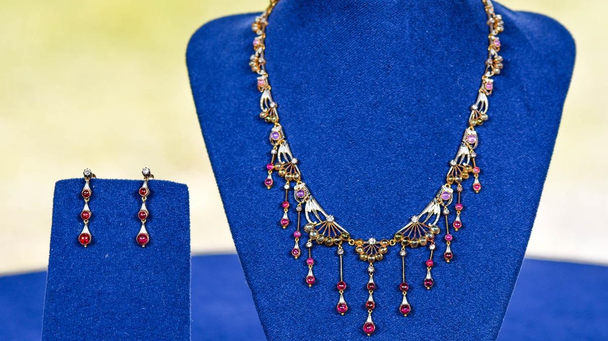 Antiques Roadshow  Appraisal: Belle Epoque Diamond Necklace, ca