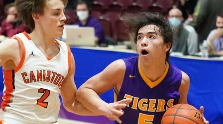 Video thumbnail: High School Activities 2021 Boys B Basketball | Canistota vs. White River