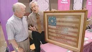 Appraisal: 1840 Harrison Campaign Flag