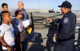 What asylum-seekers meet when they try to cross legally