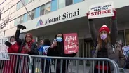 NJ support for nurses on strike in New York City