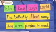 1-323: Play the Segmenting Game & Keywords Flew & Were