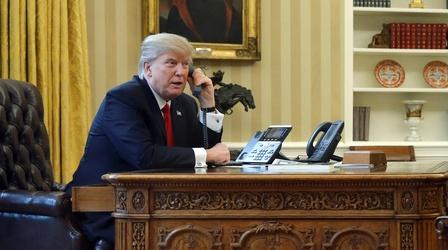 Video thumbnail: PBS NewsHour The problems with Trump's claims of Ukrainian interference
