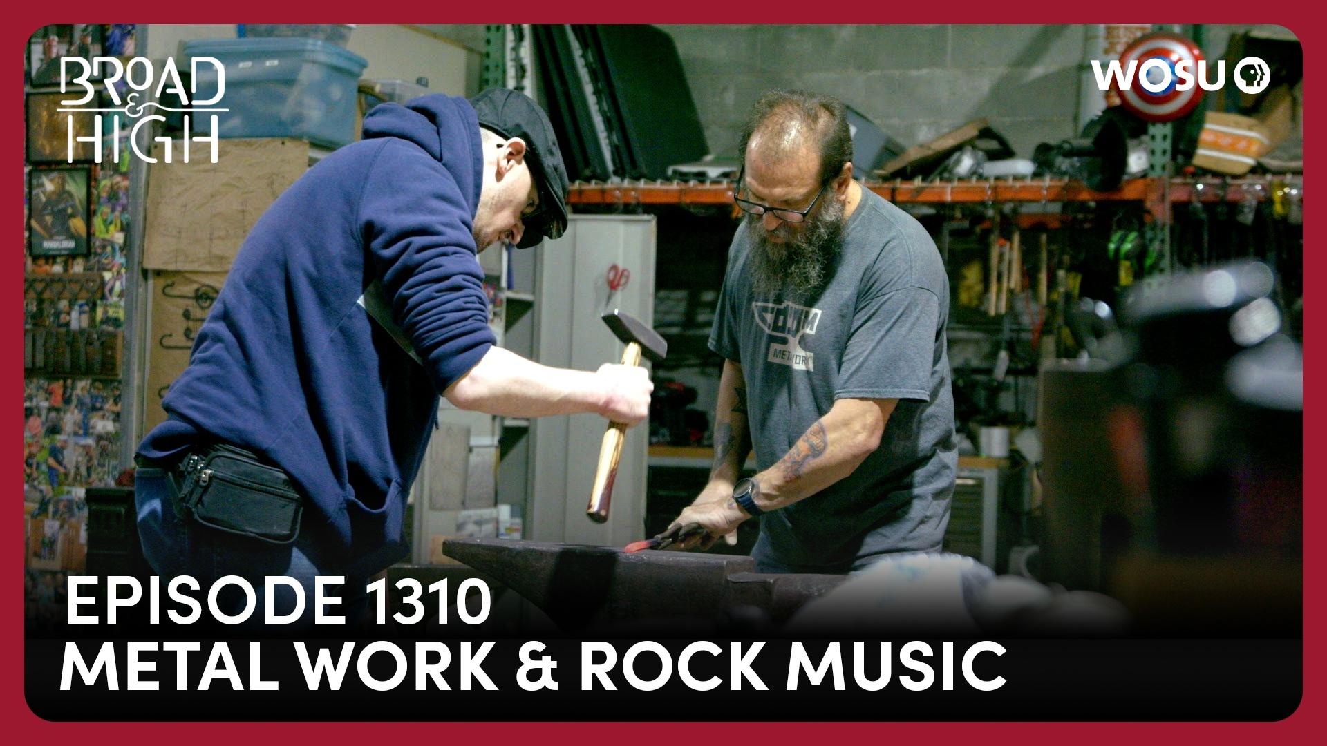 Sideshow Rapper Metal Work The Art of Metalwork & Rock Music | Broad and High | ALL ARTS