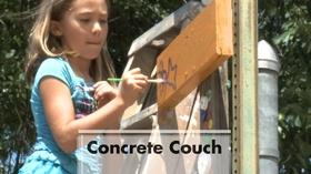 Video thumbnail: Arts District Concrete Couch & Flamenco Fantasy Dance Theatre
