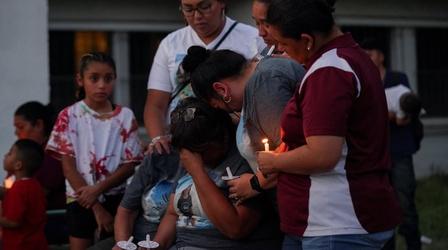 Video thumbnail: PBS NewsHour How Uvalde families are coping with grief after the massacre