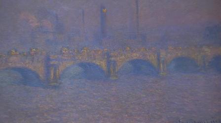 Video thumbnail: Open Studio with Jared Bowen Monet and London's Waterloo Bridge & Keith Hamilton Cobb