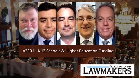 Video thumbnail: Illinois Lawmakers S38 E04: K-12 Schools & Higher Education Funding