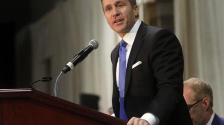 Video thumbnail: PBS NewsHour News Wrap: Missouri governor stepping down amid scandal