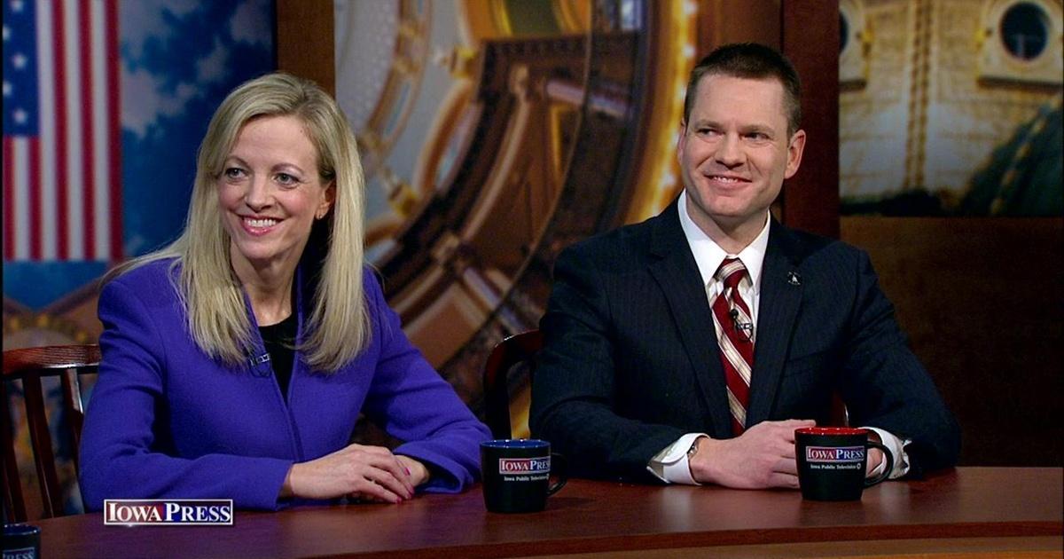 Iowa Press Sen. Charles Schneider and Sen. Petersen Season 45