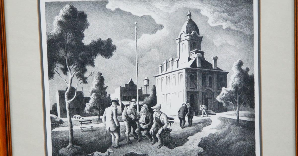 Antiques Roadshow Appraisal T. H. Benton County Politics Lithograph
