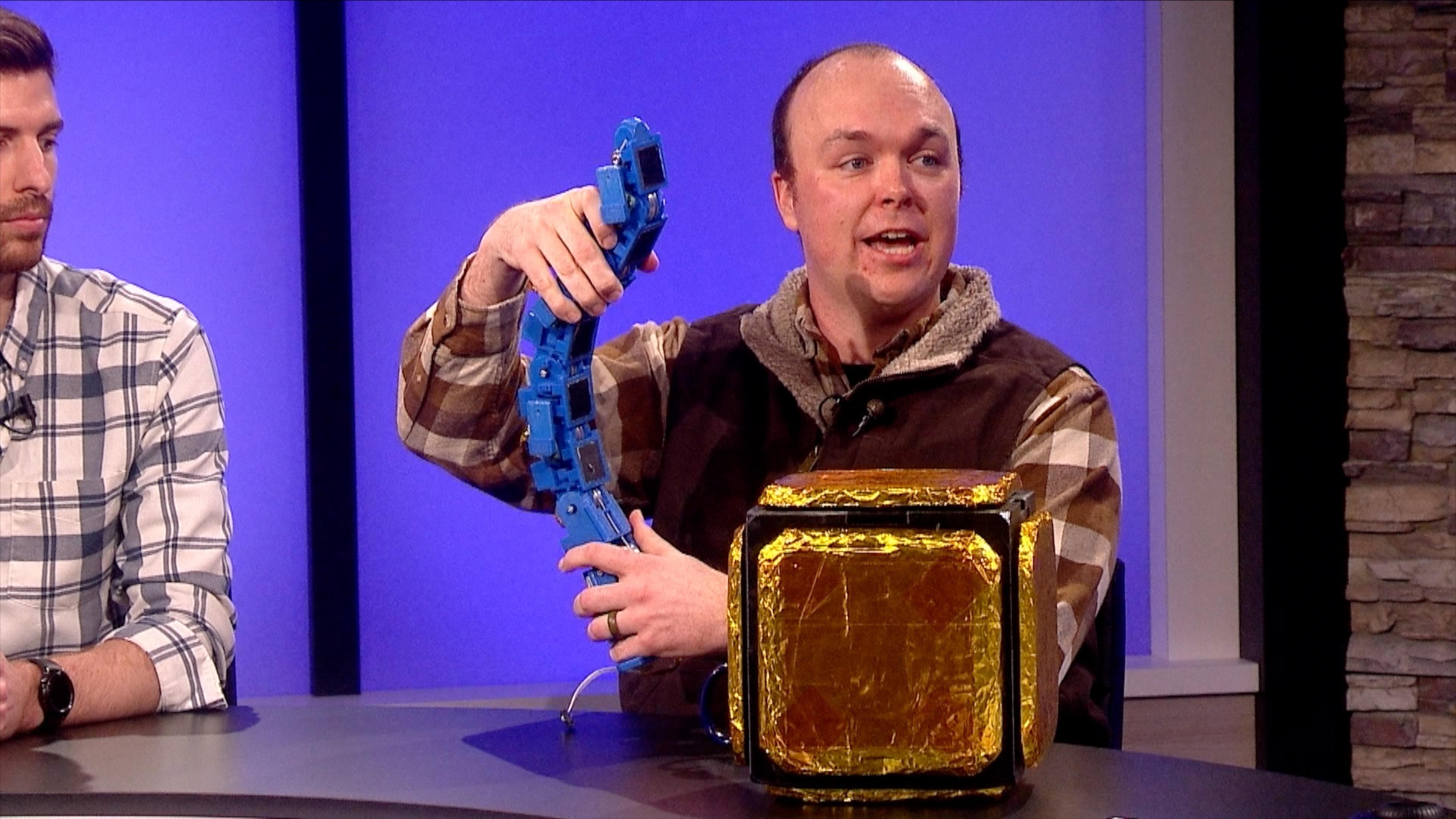 Updates on Marquette startup Kall Morris Inc's space debris system REACCH since testing at the ISS.