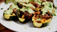 Southwest Zucchini Boats