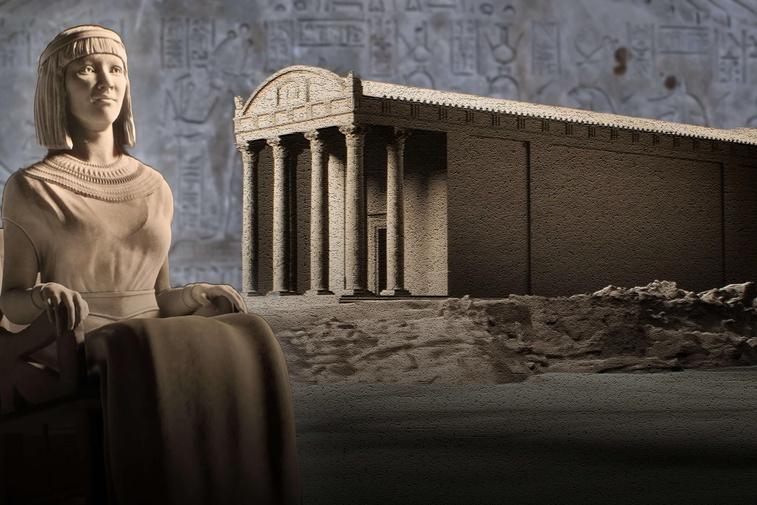 Cleopatra's Last Temple Poster