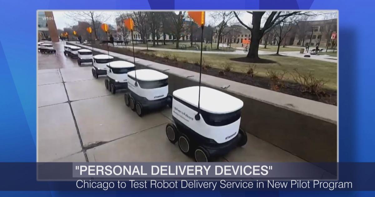 Chicago Tonight Chicago Oks Pilot Program Of Food Delivery Via Robot