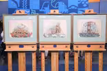 Appraisal: 1892 Mardi Gras Comus Krewe Float Watercolors