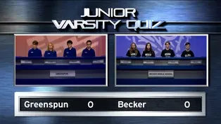 2022 Jr. Varsity Quiz Championship