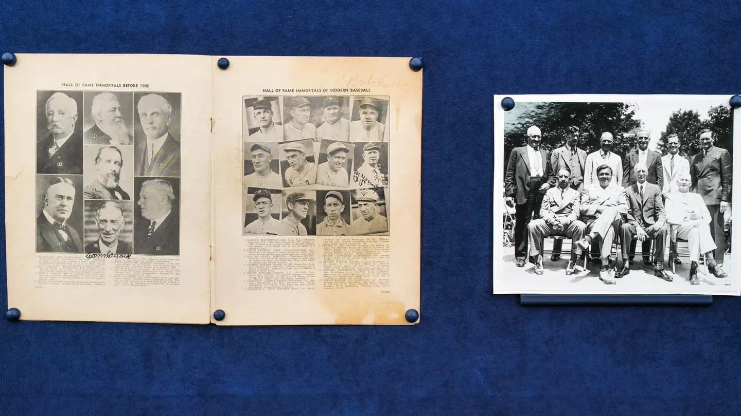 Appraisal: 1939 Autographed Baseball Hall of Fame Program
