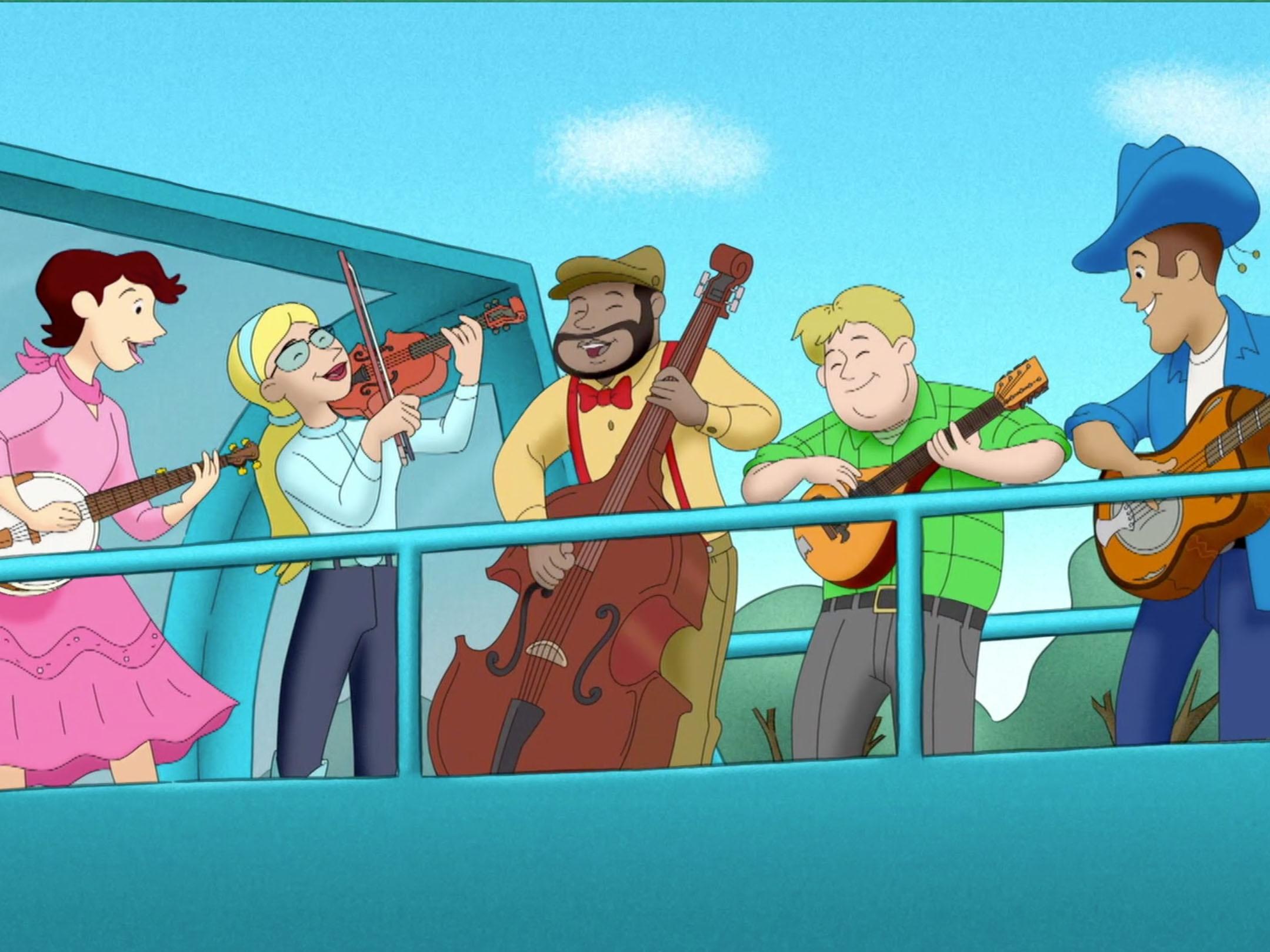 Curious George | George Meets the Bluegrass Band | PBS