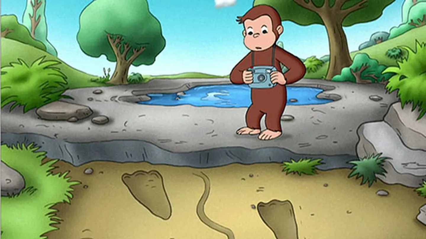 George Tracks a Mysterious Animal