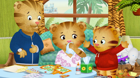 Daniel Tiger's Neighborhood: Mom Tiger Mouse Pads sold by Lecture