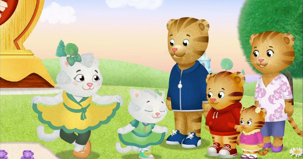 Daniel Tiger's Neighborhood | Katerina's Family Dances Together ...