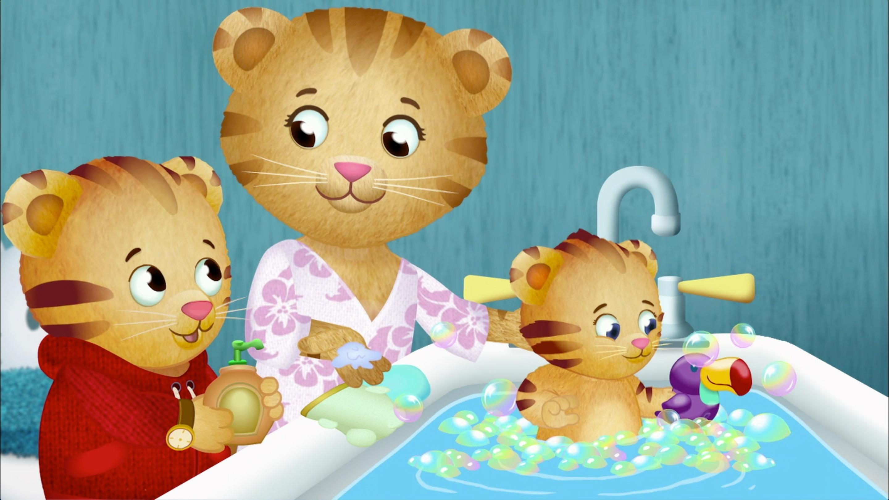 Happy International Bath - Daniel Tiger's Neighborhood