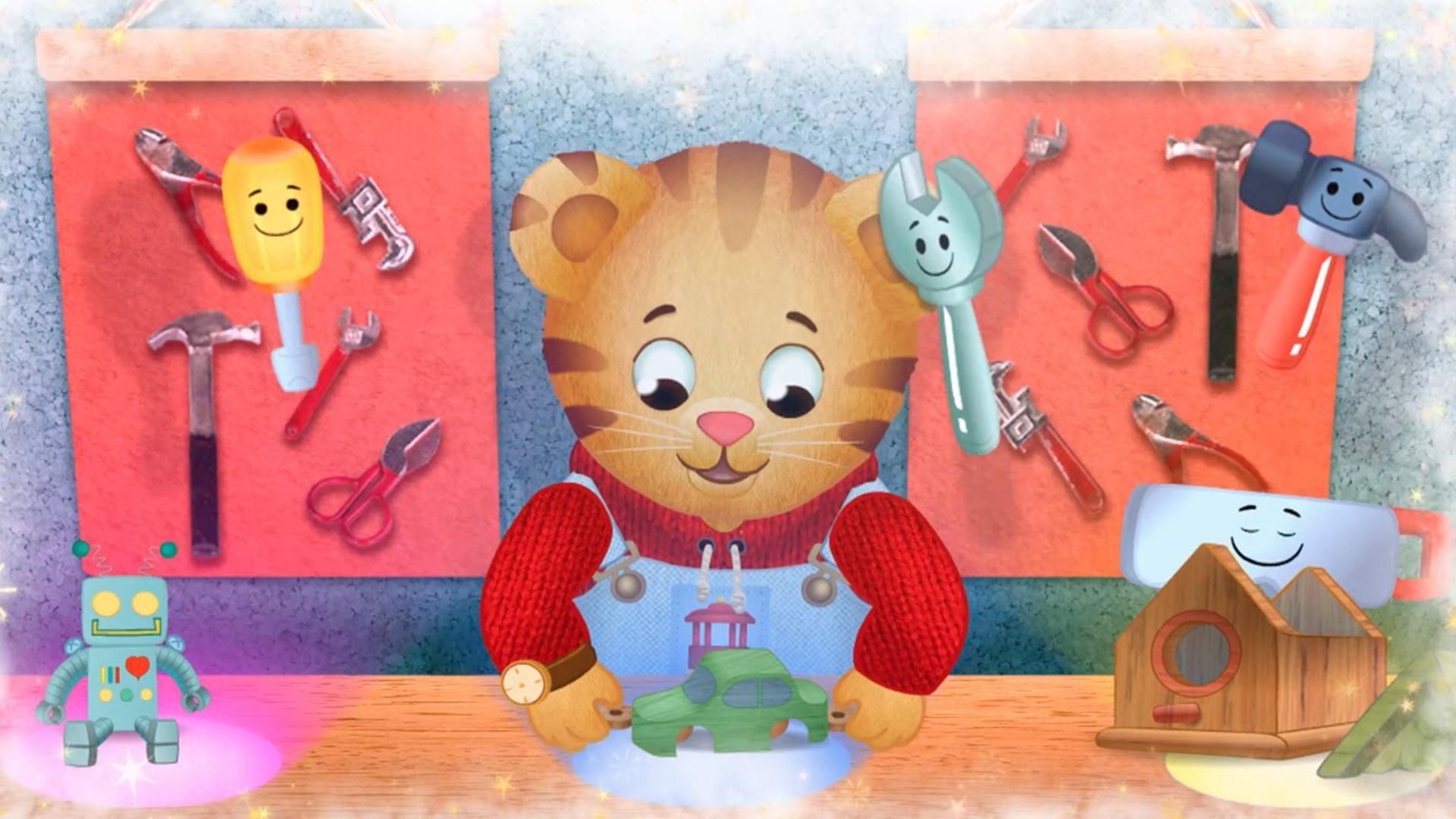 Daniel Tiger's Neighborhood | Handyman Daniel and His Dancing